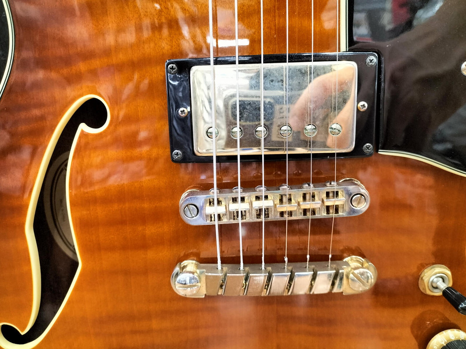 IBANEZ AS93-VLS Used Maple body Nato neck Ebony fingerboard Brown w/Soft case