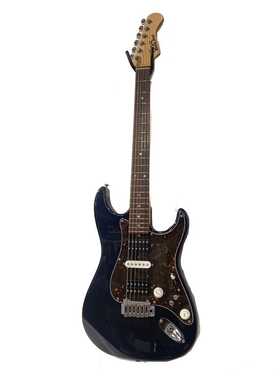 Crews Maniac Sound Strat Guitar HSH Blue 648mm Scale Hard Case 2017