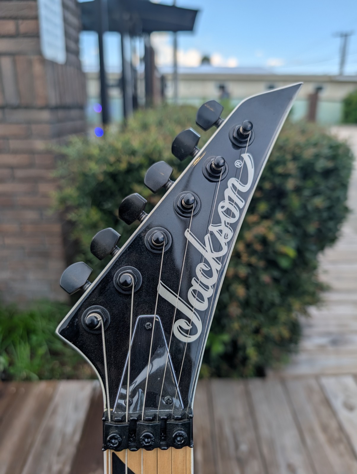 Jackson JS34Q Dinky DKAM Transparent Red