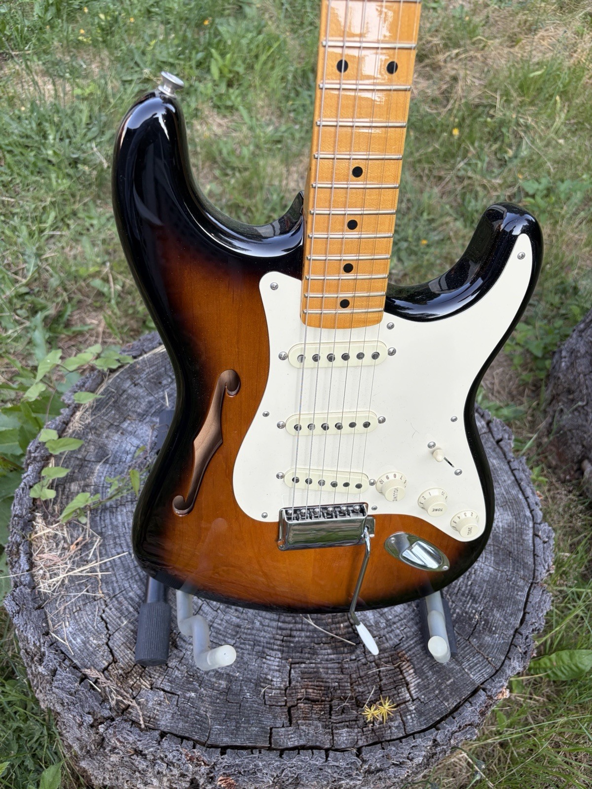 Fender Eric Johnson Signature Stratocaster Thinline 6 String Maple…USA