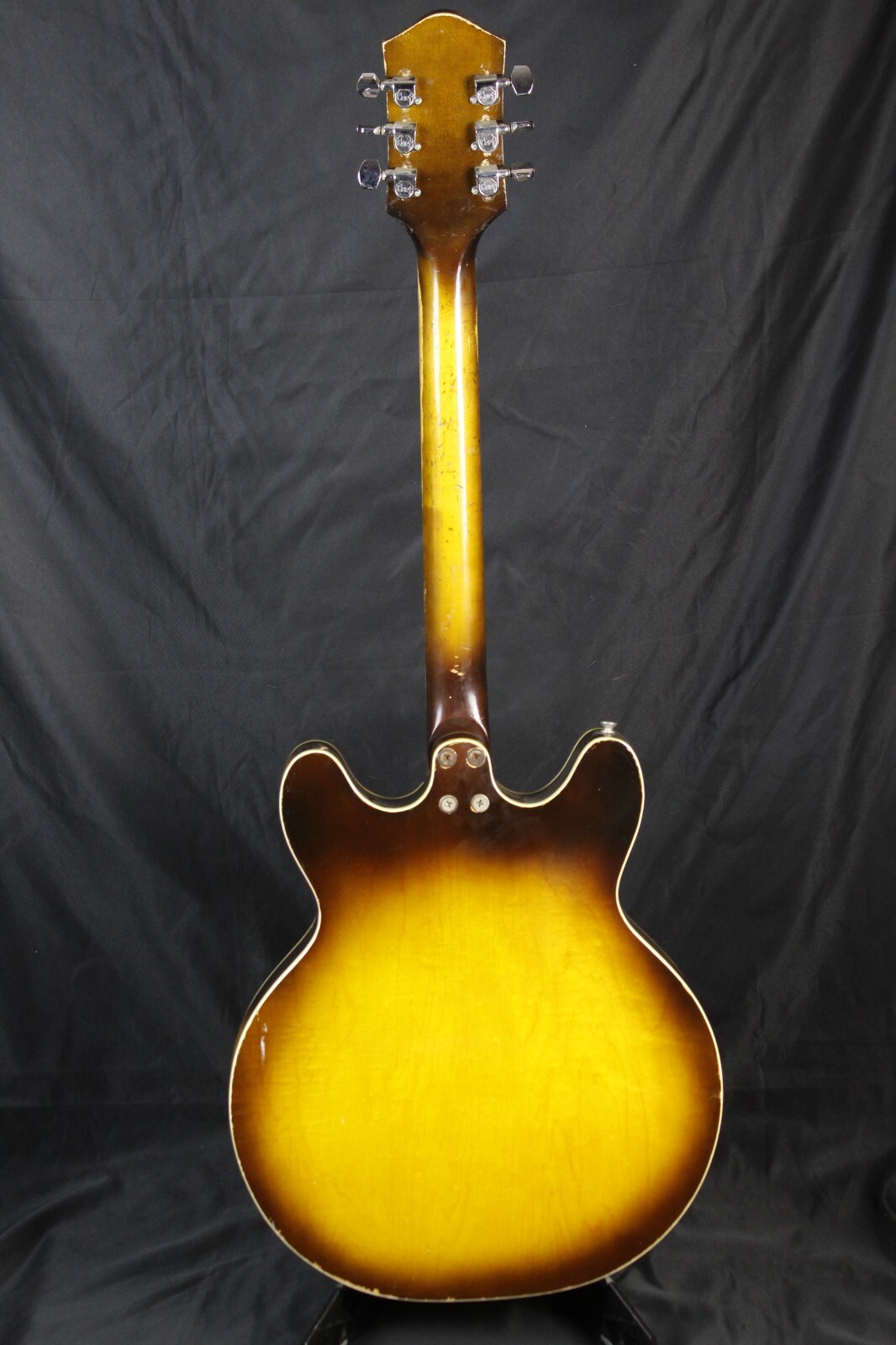 1960’s Harmony H75 USA Made Vintage Maple Hollow-Body w/DeArmonds & HSC
