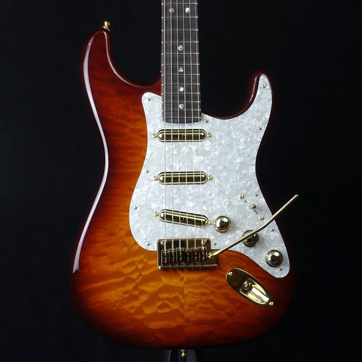 Fender Custom Shop Quilt Maple Stratocaster NOS Violin Burst Electric Guitar