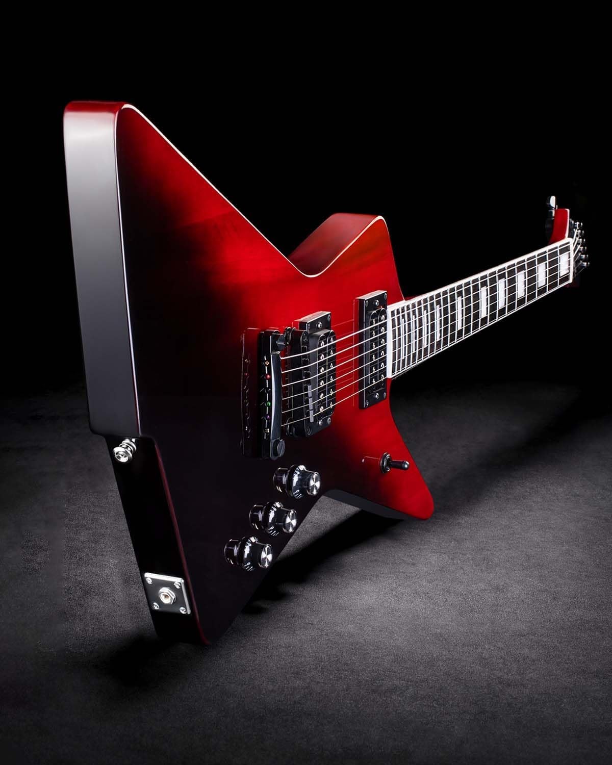 WestCreek Revenge Solid Body Electric Guitar, Heavy Metal Guitar, Right Hande…