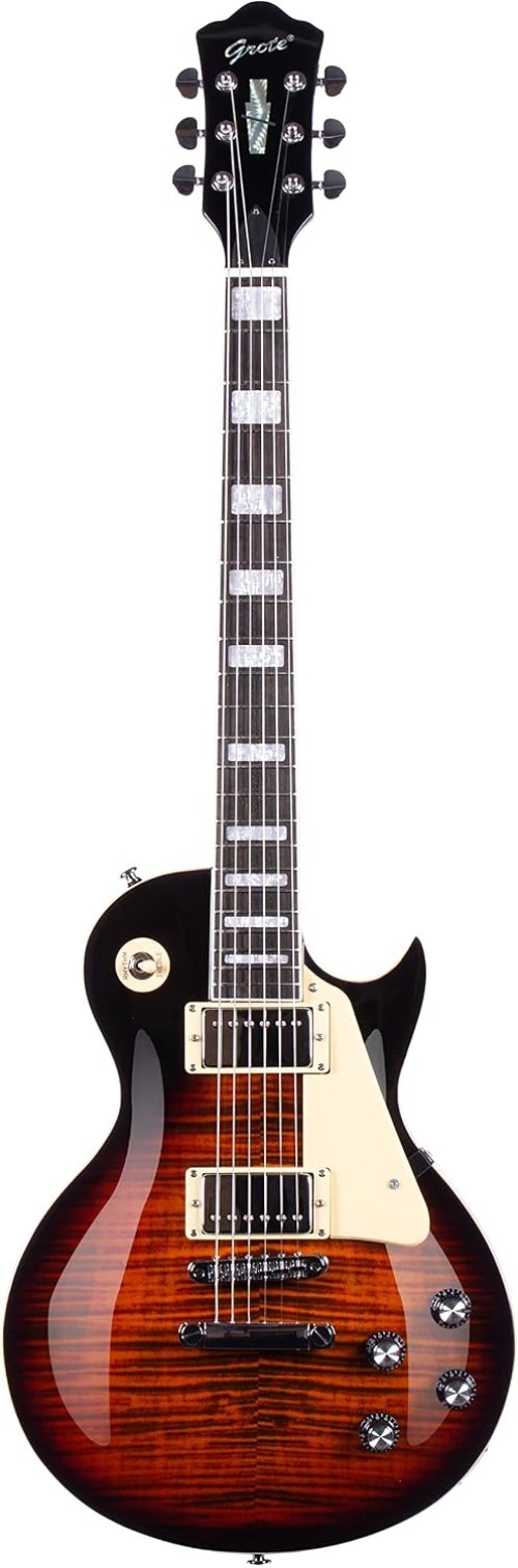 LP Style Electric Guitar Rosewood Fretboard + Gigbag