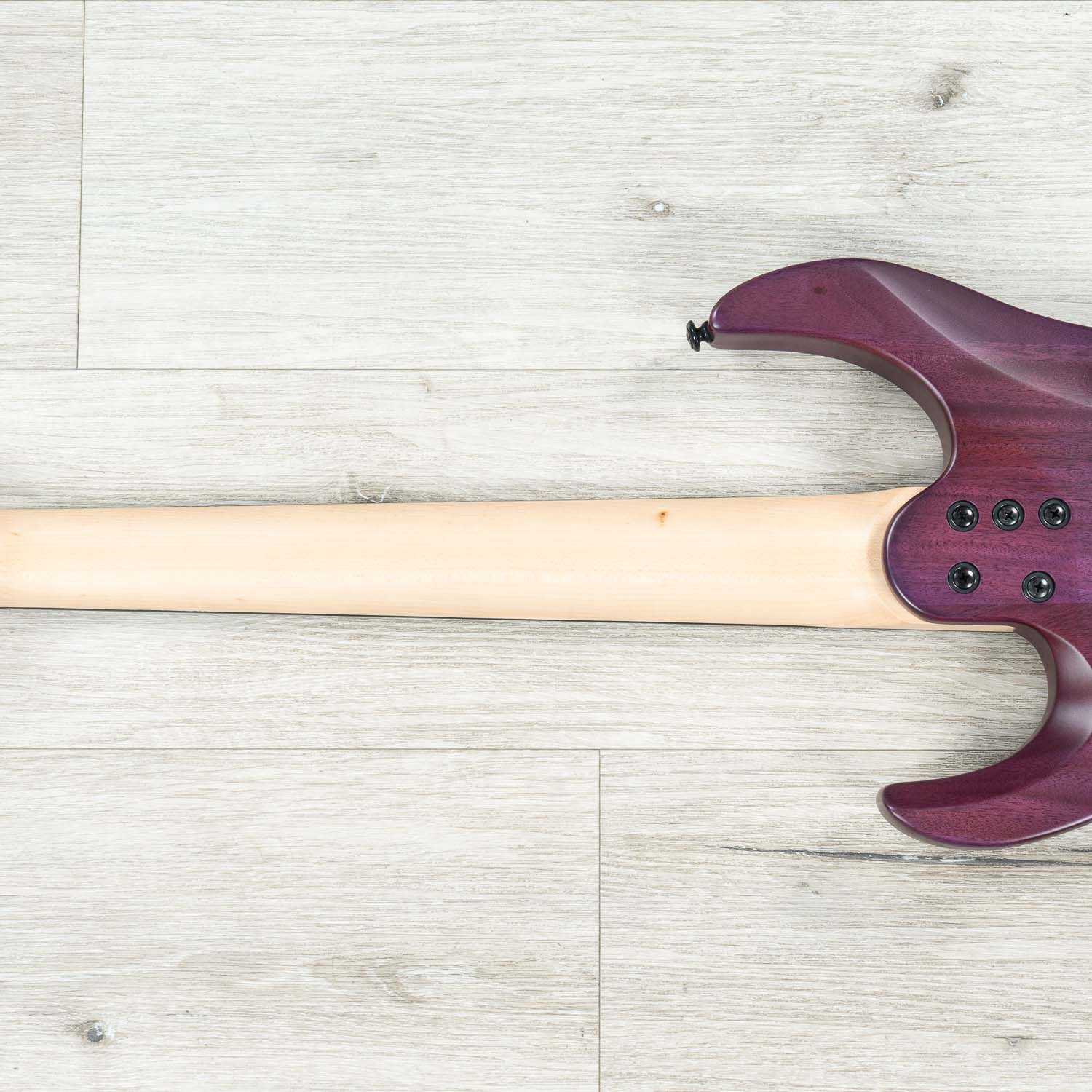Legator N7FSS Ninja 7 Super Shred Multi-Scale 7-String Guitar, Purple Magenta