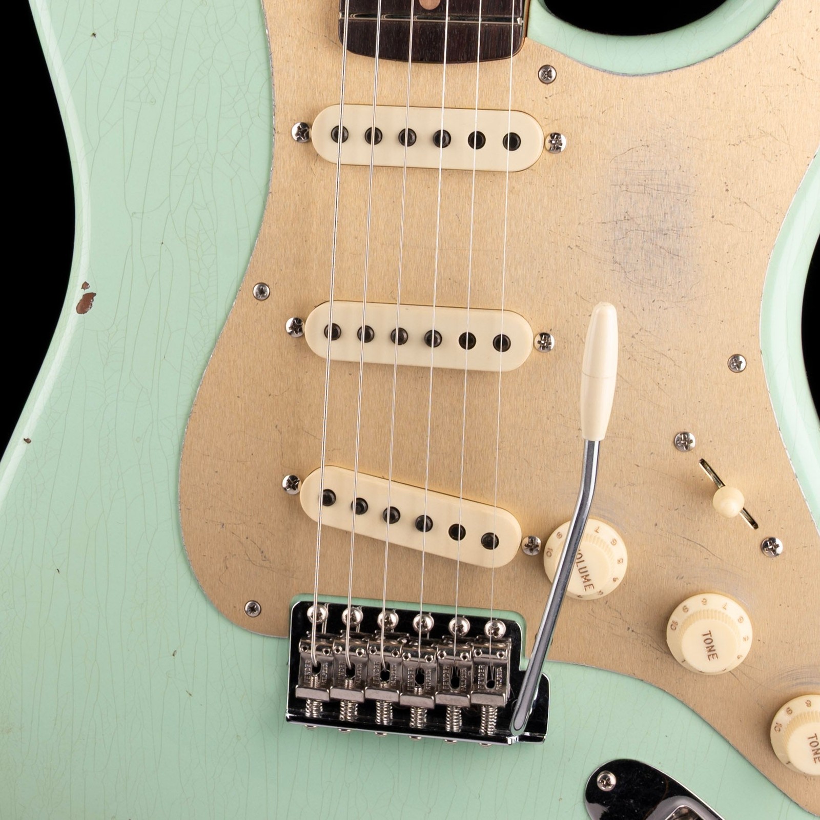 Fender Custom Shop Roasted 1960 Stratocaster Relic Birdseye Maple Aged Surf