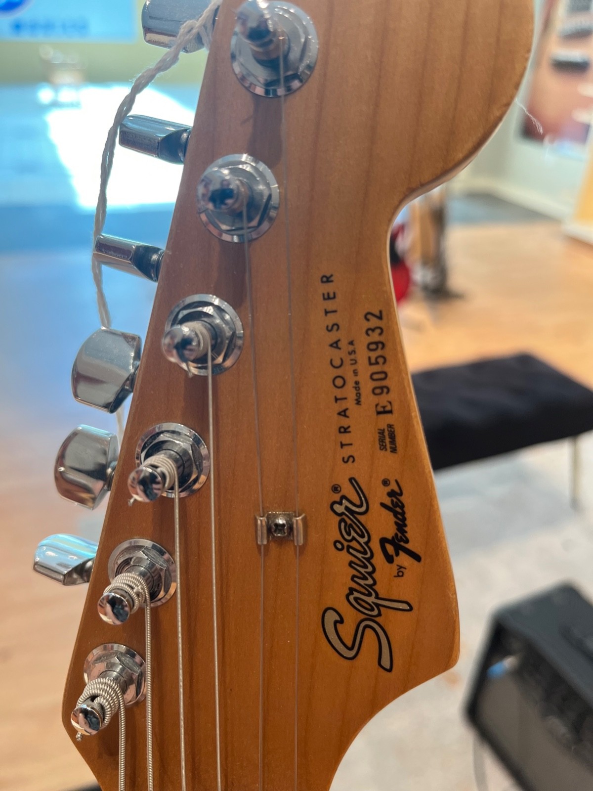 USA Fender Squier Stratocaster 1989 – Black