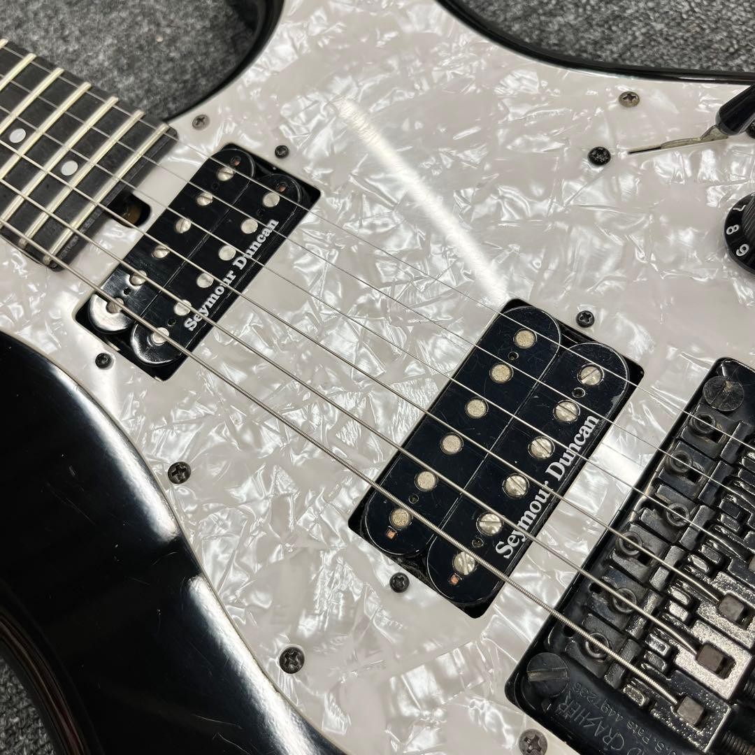 Electric Guitar Fernandes The Function Black Jumbo Fret Seymour Duncan PU