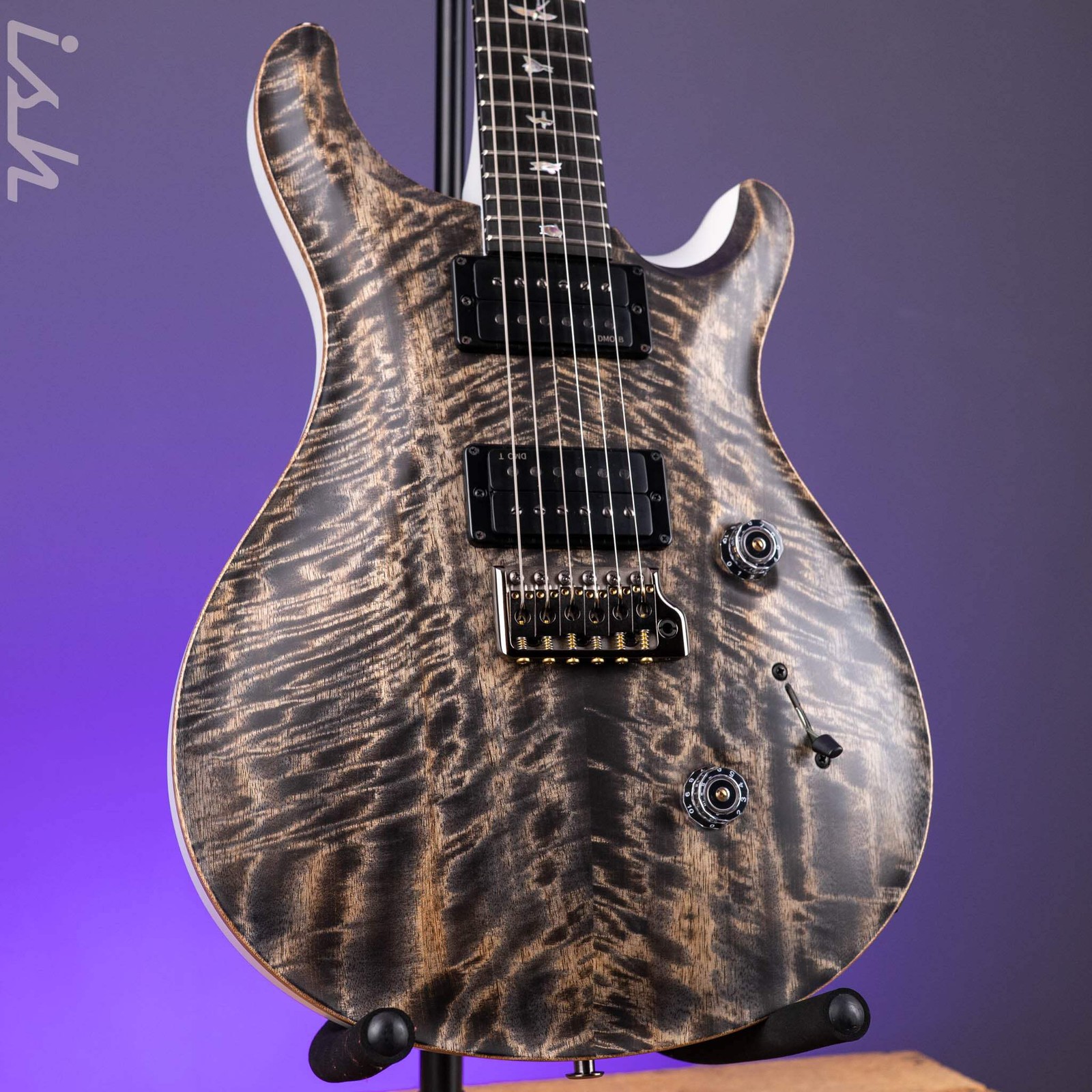 2025 PRS Custom 24 40th Anniversary Satin LTD Pearl Back