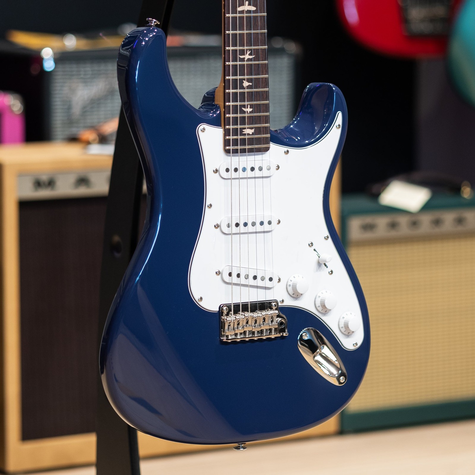 PRS SE SIlver Sky RW – Traditional Blue