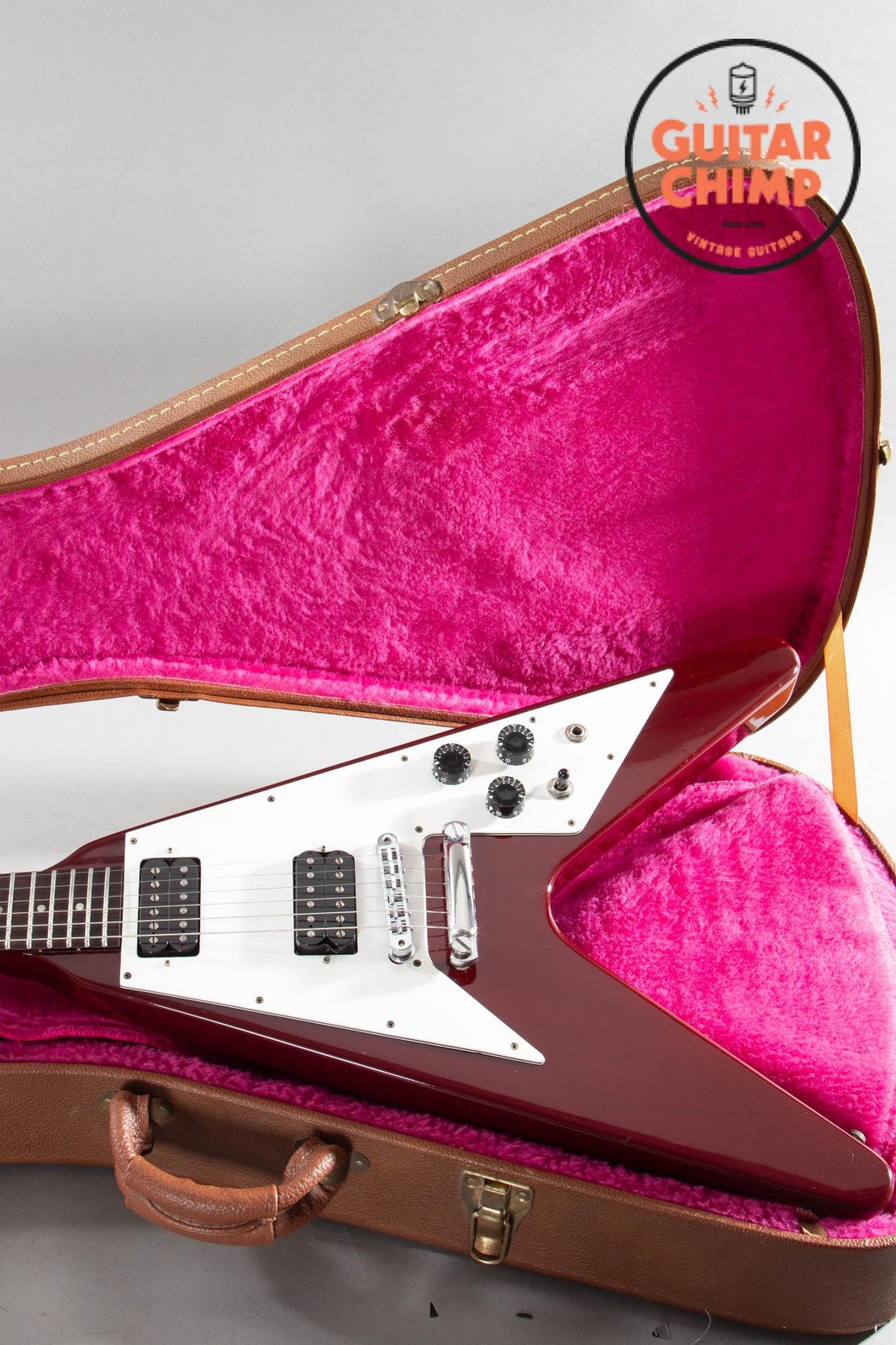 1991 Gibson Flying V ’67 Reissue Cherry – Player Grade Vintage Vibe w/ Original