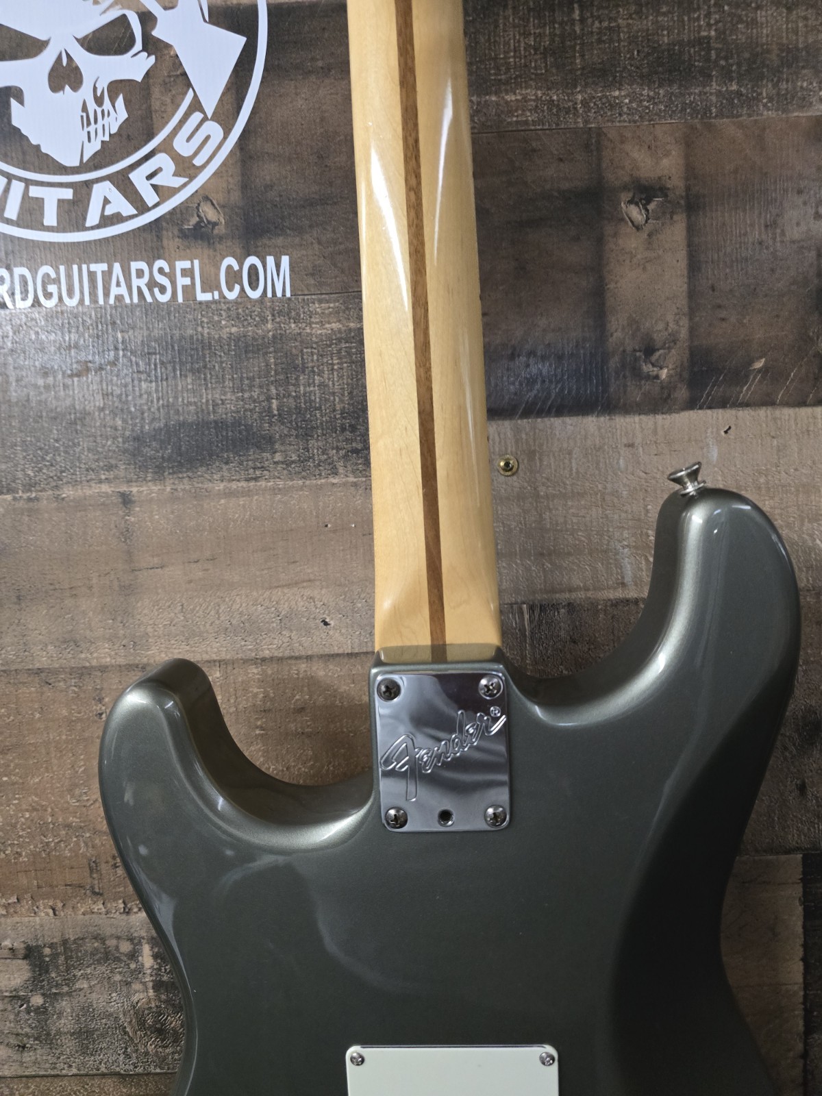 1989 Fender Stratocaster USA Strat Plus Lace Sensor E9 Serial Pewter W/ OHSC