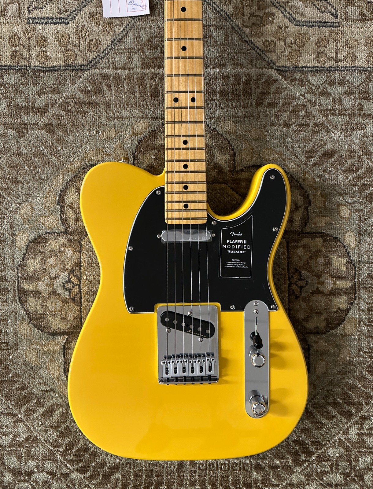 Fender Player II Modified Telecaster w/ Deluxe Gig Bag & Free Pro Setup