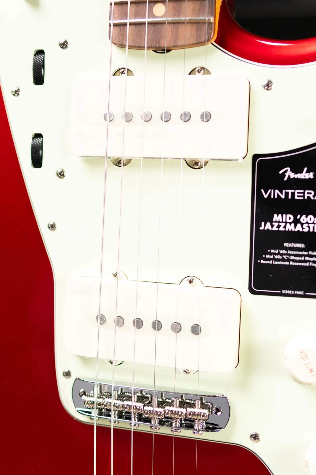 Fender Vintera III Mid ’60s Jazzmaster Electric Guitar – Candy Apple Red with Gi