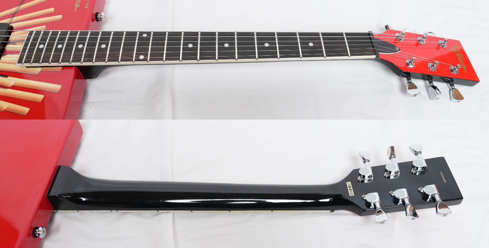 Glico Pocky Guitar by Kazuyoshi Saito, limited model,excellent condition,w/HC