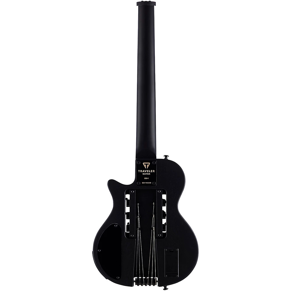 Traveler Guitar EG-1 Blackout Electric Travel Guitar Black Matte