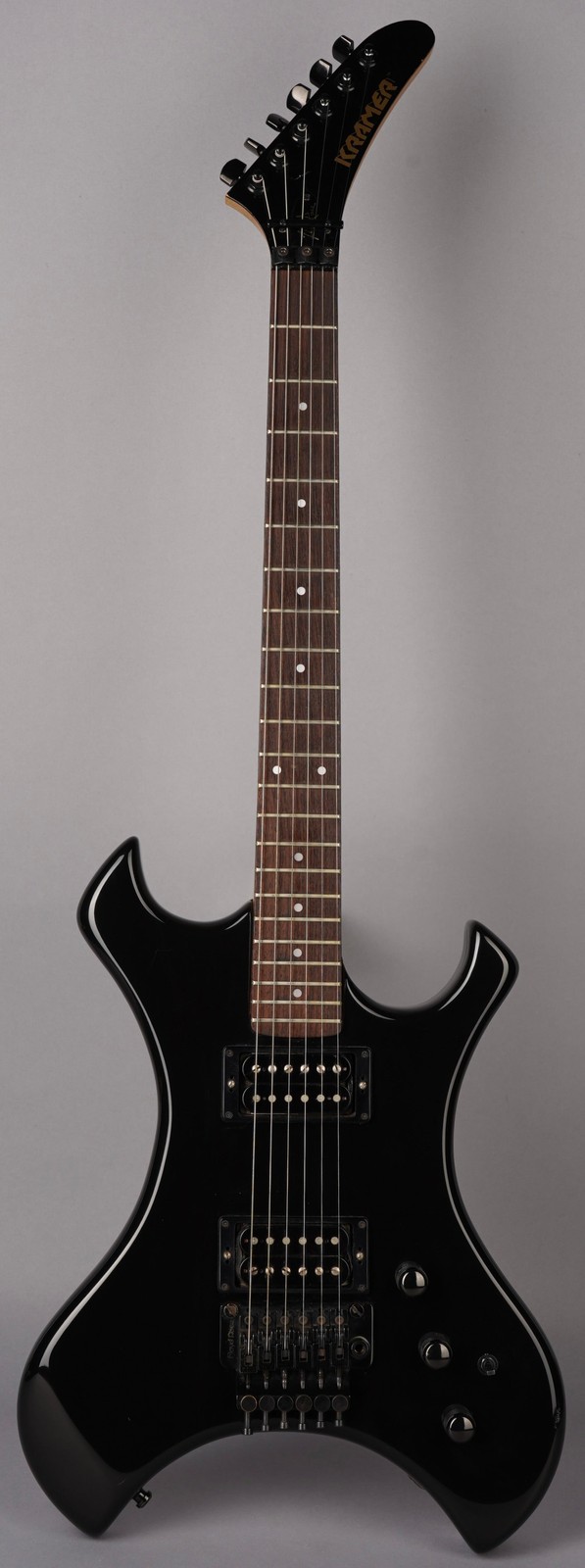 Kramer USA Floyd Rose Signature – 1985 – Black w/OHSC