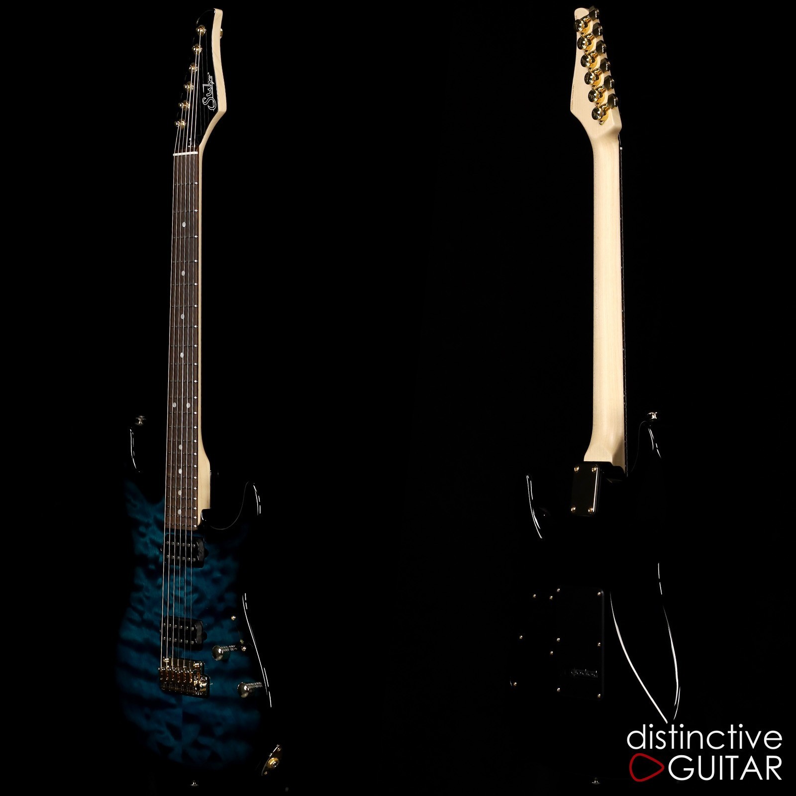 SUHR STANDARD THIN BURST LE – TRANS TEAL