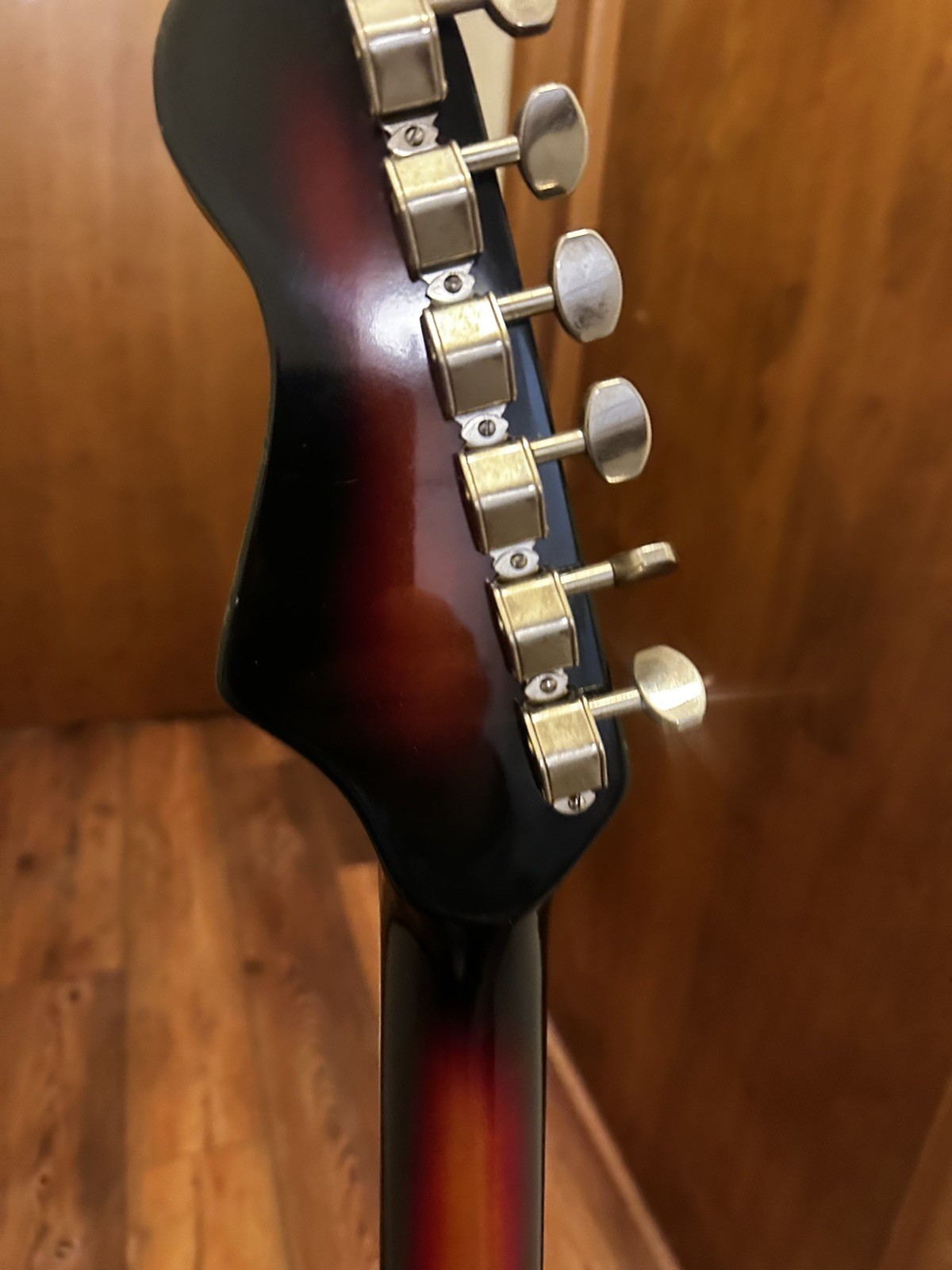 HOFNER 170 VINTAGE sunburst guitar Germany 1960s 1970s VIDEO