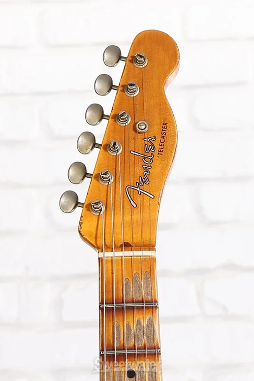 Fender Custom Shop 1952 Telecaster Electric Guitar – Aged Bing Cherry