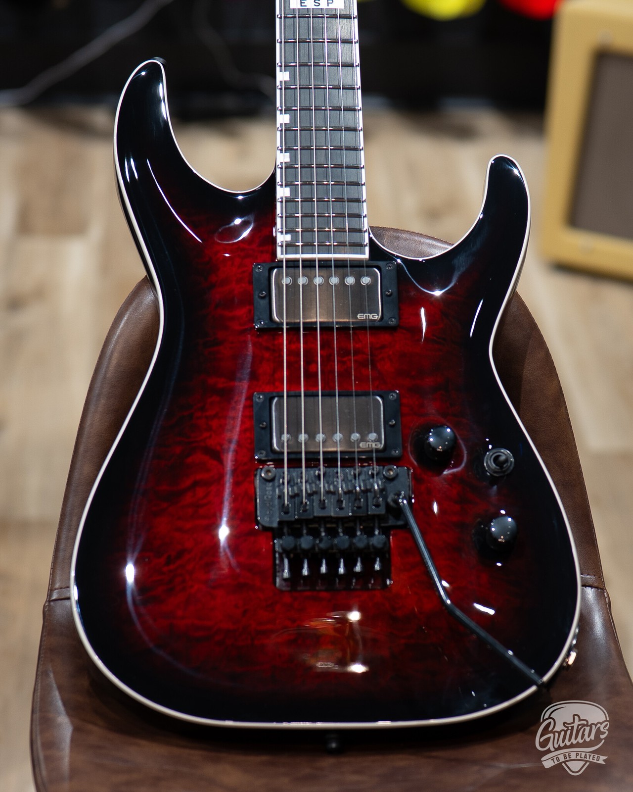 ESP E-II Horizon FR-II Floyd Rose – See Thru Black Cherry Sunburst (B-stock)