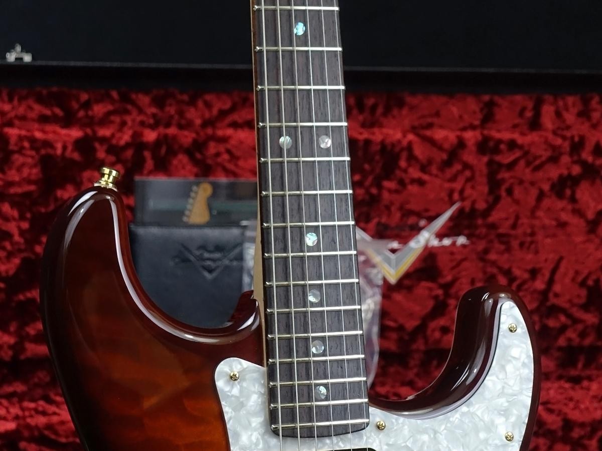 Fender Custom Shop Stratocaster Quilt Maple Ash Body Violin Burst Used