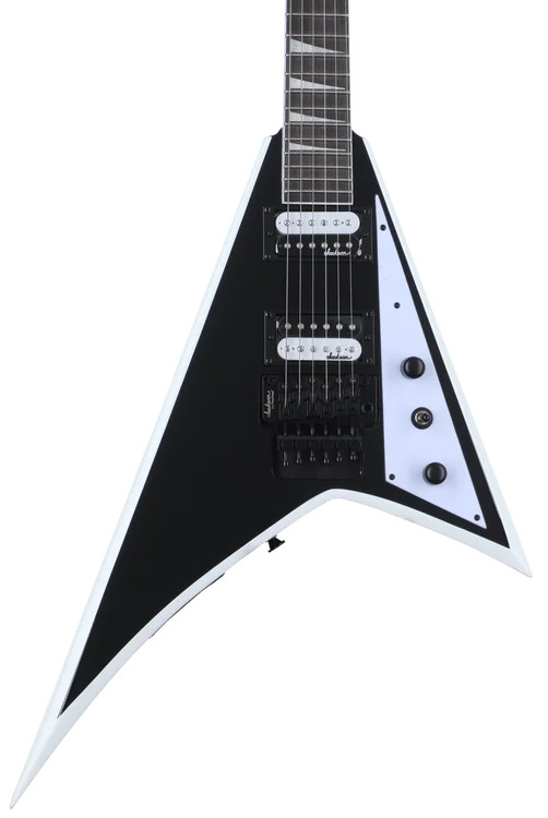 Jackson Rhoads JS3 Electric Guitar – Black with White Bevels