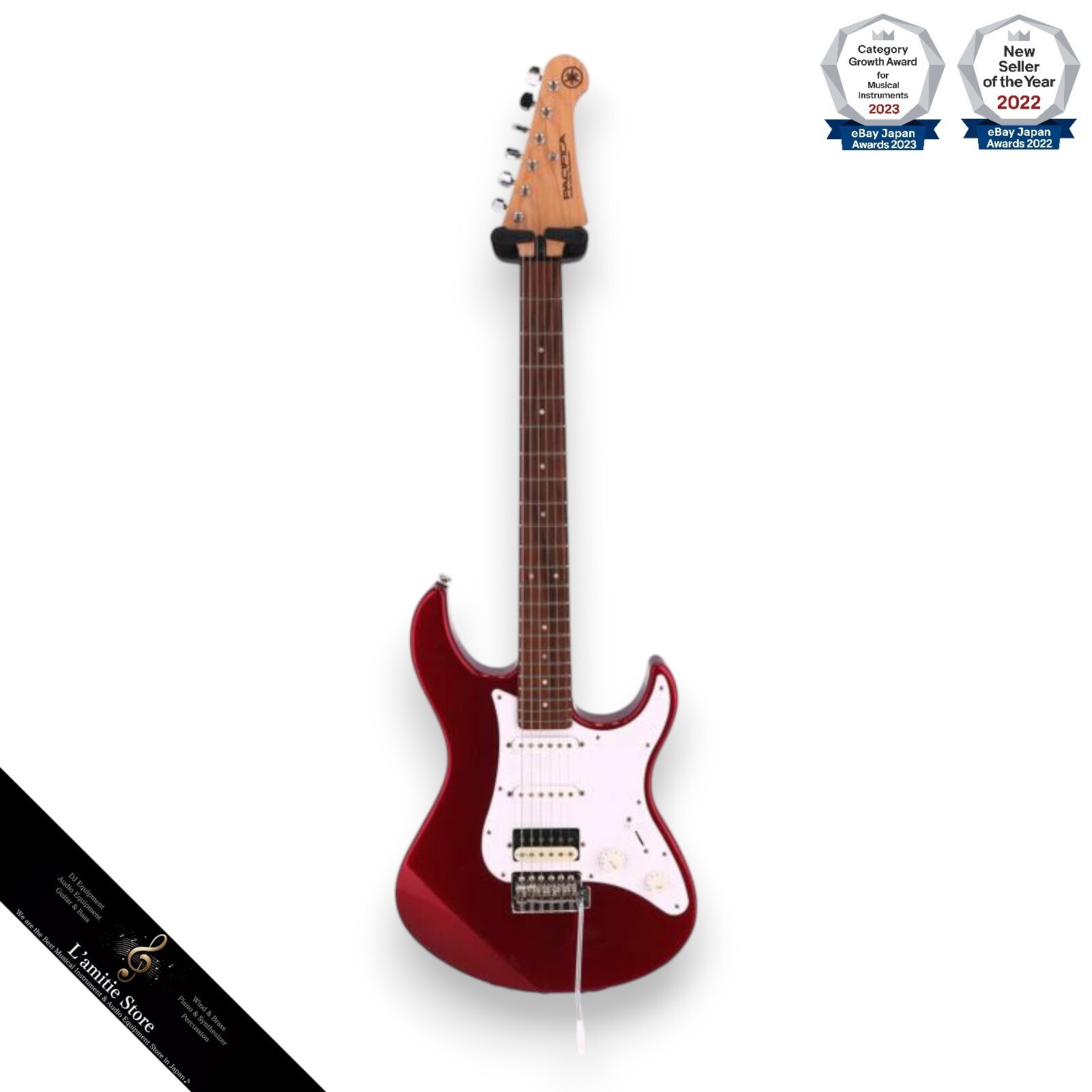 Yamaha PAC012 Electric Guitar Red Japan Musical Instrument American Standard