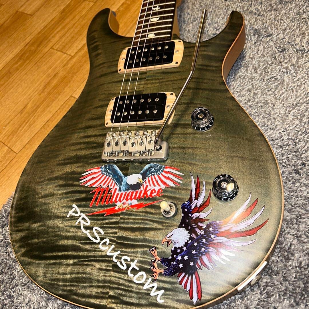 “2015” Limited Edition PRS CE24 SATIN ~Trampas Green~ musical instrument q11