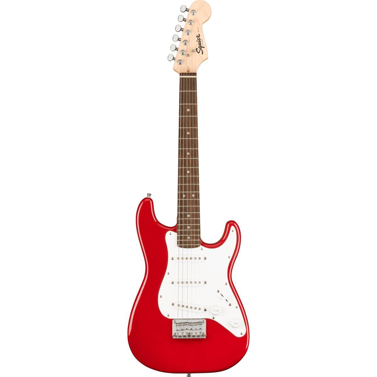 Squier Mini Stratocaster Electric Guitar, Laurel Fingerboard, Dakota Red
