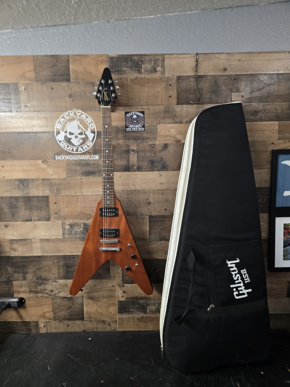 2016 Gibson Flying V Limited With Dirty Fingers Pickups 7.4 Lb