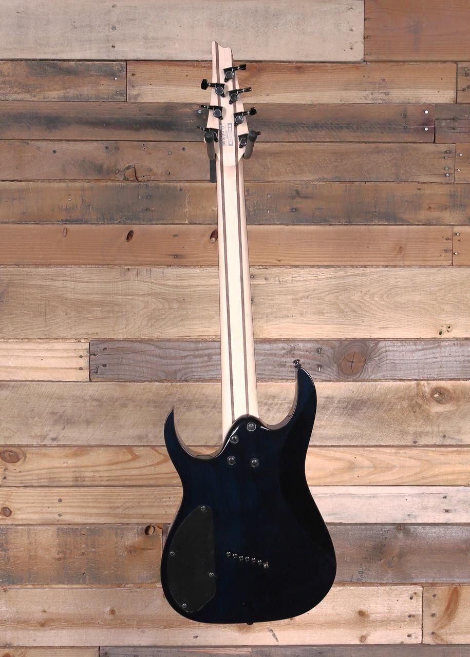 Ibanez RGMS7PB 7-String Multi-Scale Electric Guitar Cosmic Blue Starburst
