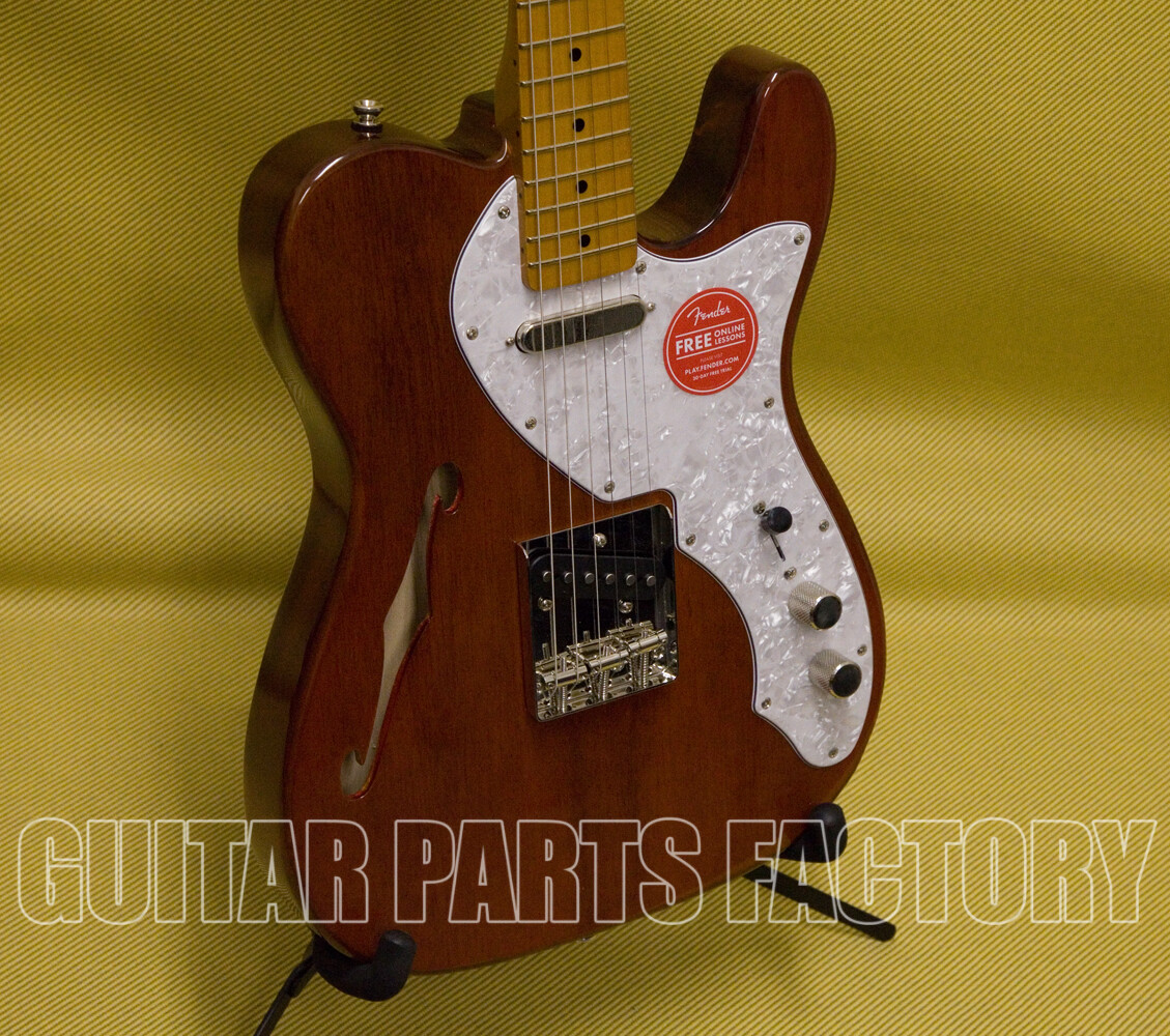 037-4067-521 Squier Classic Vibe ’60s Thinline Telecaster Guitar Natural Finish