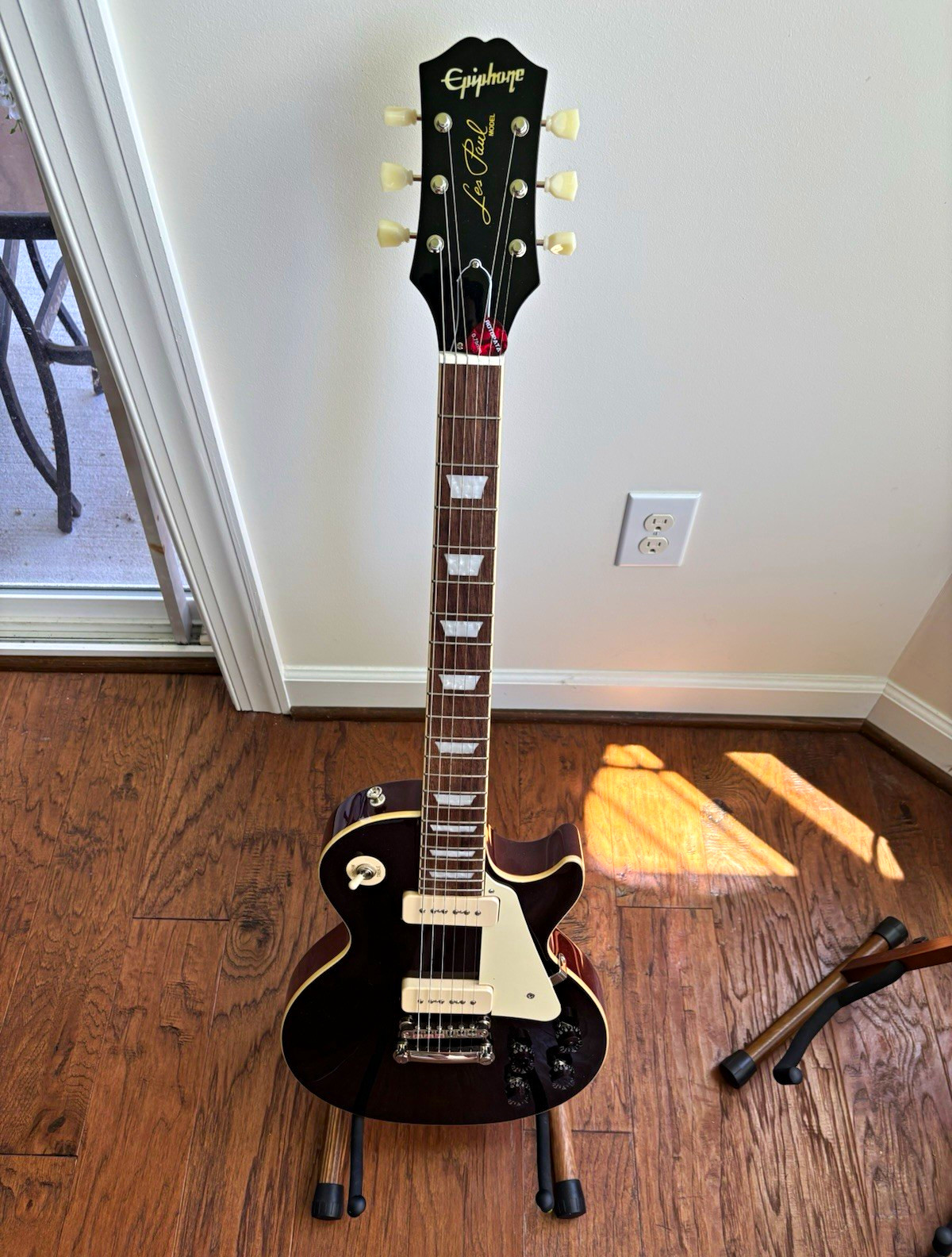 Epiphone Joe Bonamassa 1955 Les Paul Standard Brown Solid 6-String RH COA.