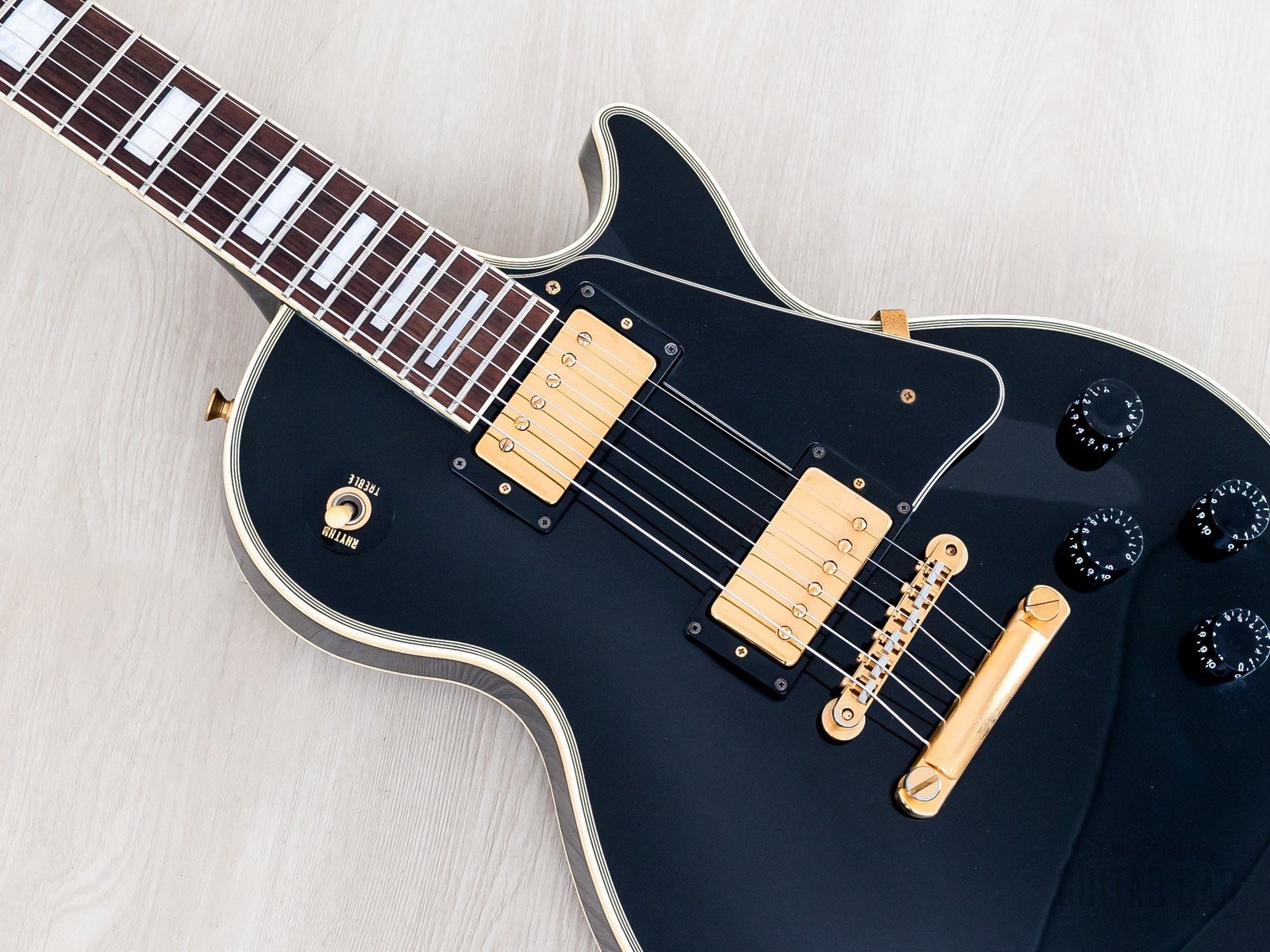 1995 Orville Les Paul Custom Black Beauty LPC-75 Gibson-Licensed, Japan Terada