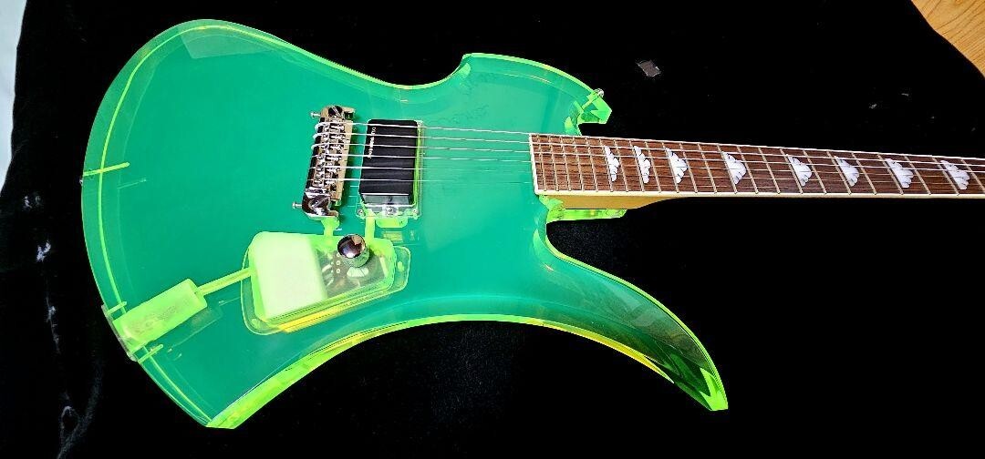 hide Jelly MG-115CGR X JAPAN Fernandez Electric guitar musical instrument q04