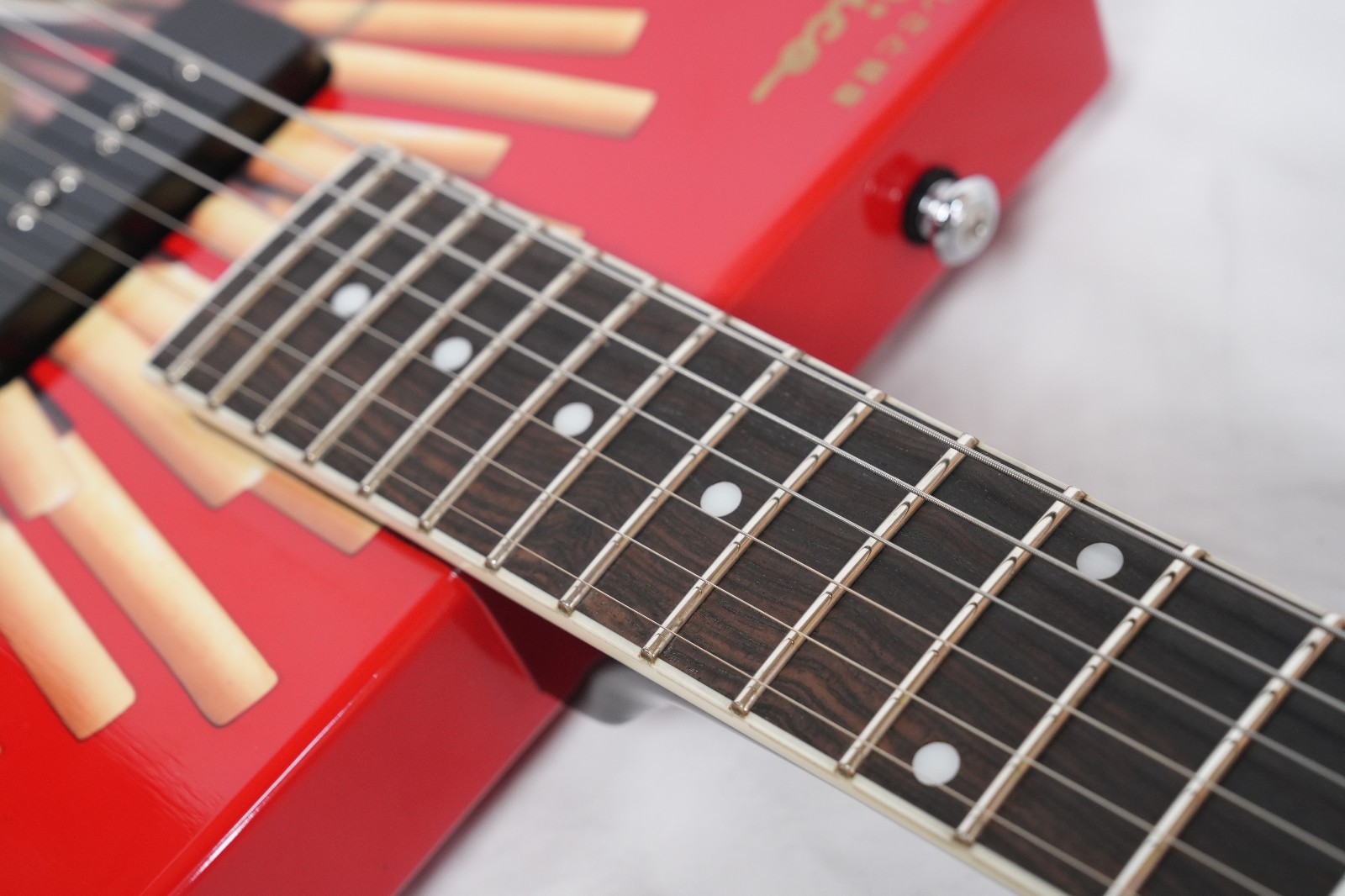 Glico Pocky Guitar by Kazuyoshi Saito, limited model,excellent condition,w/HC