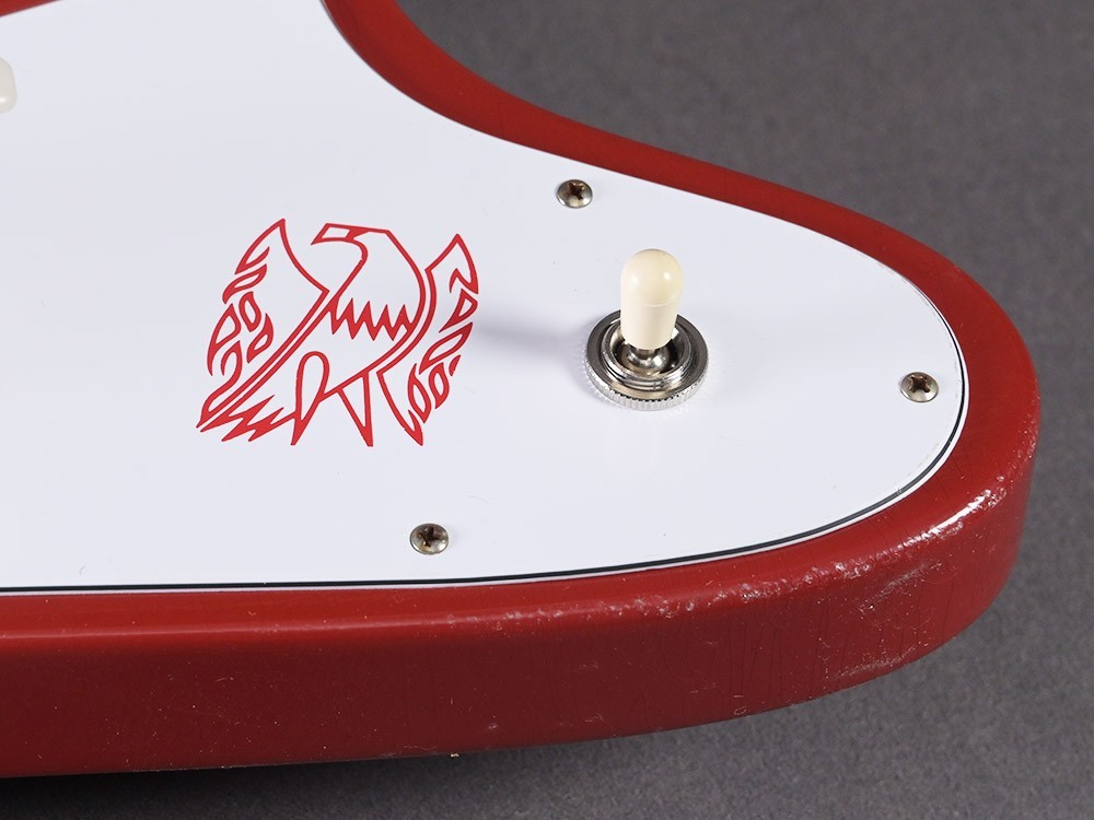 Gibson Firebird V 1963 Maestro Cardinal Red Light Aged