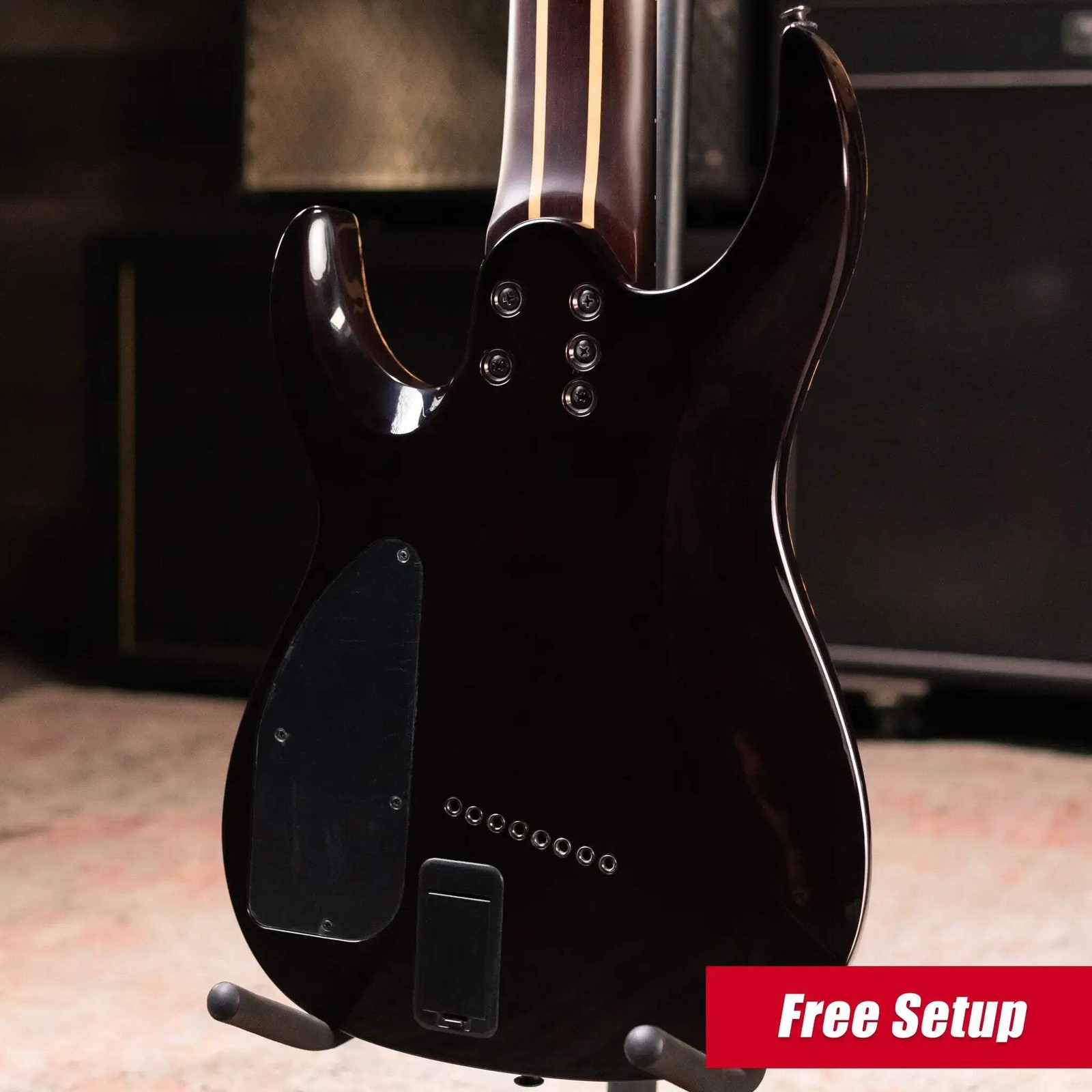 Legator X8F-RP Multi-Scale 8-String Electric Guitar – Royal Purple with Gig Bag