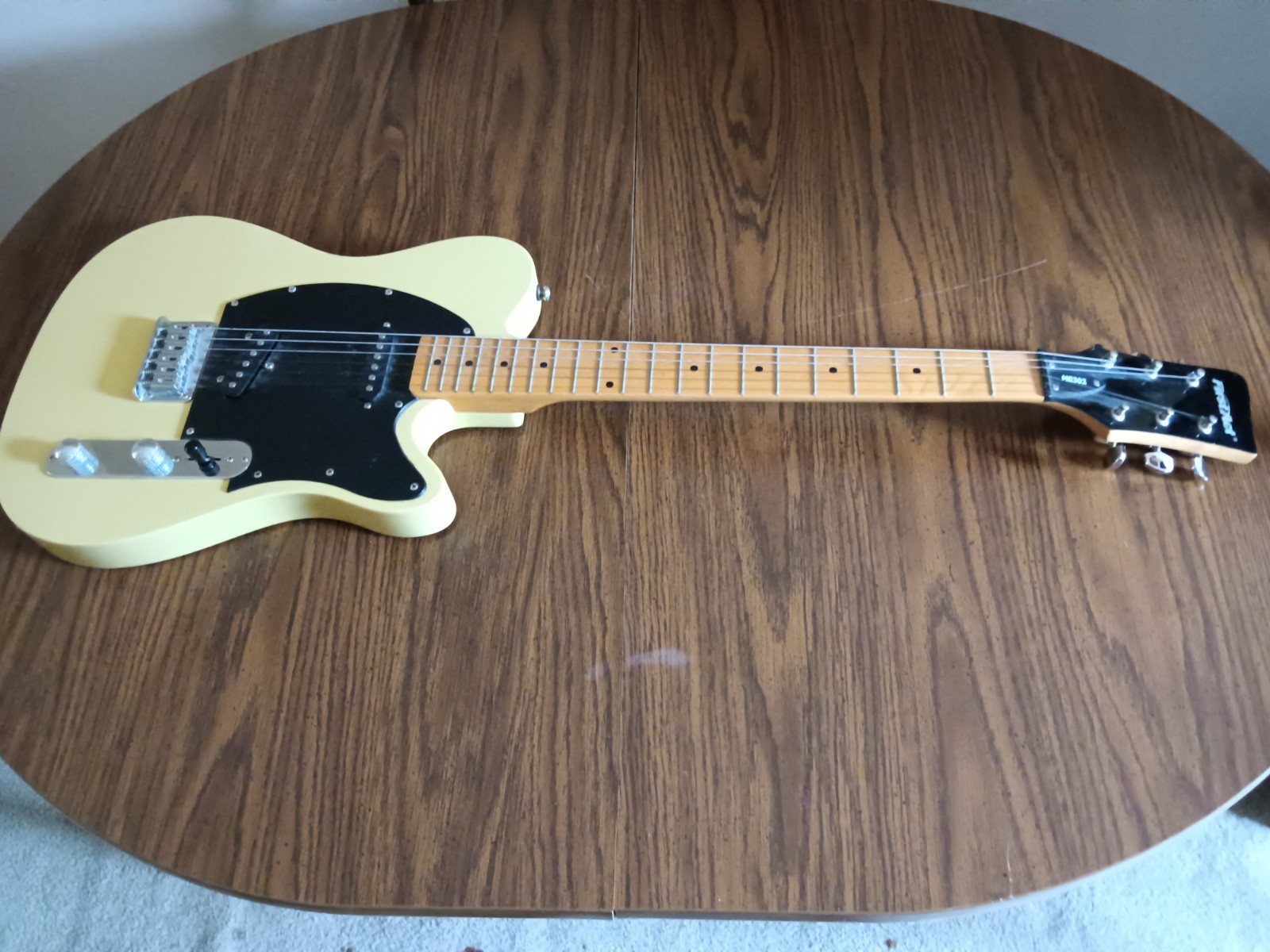 FIRST ACT ME302 BUTTERSCOTCH TELE-STYLE ALL ORIGINAL ELECTRIC GUITAR+HARMONY BAG