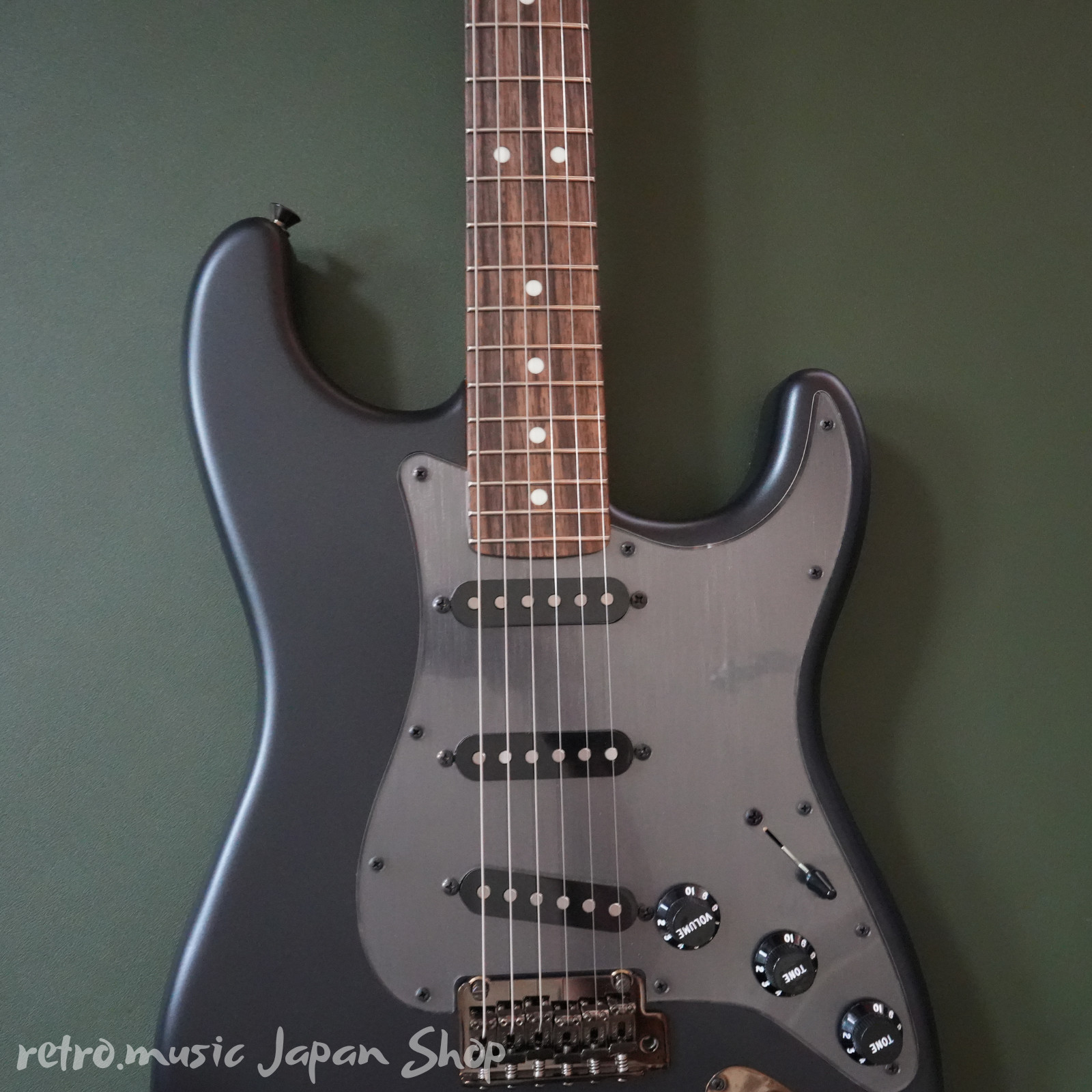 Fender Made in Japan 2026 Hybrid II Stratocaster Rosewood Matte Phantom Black