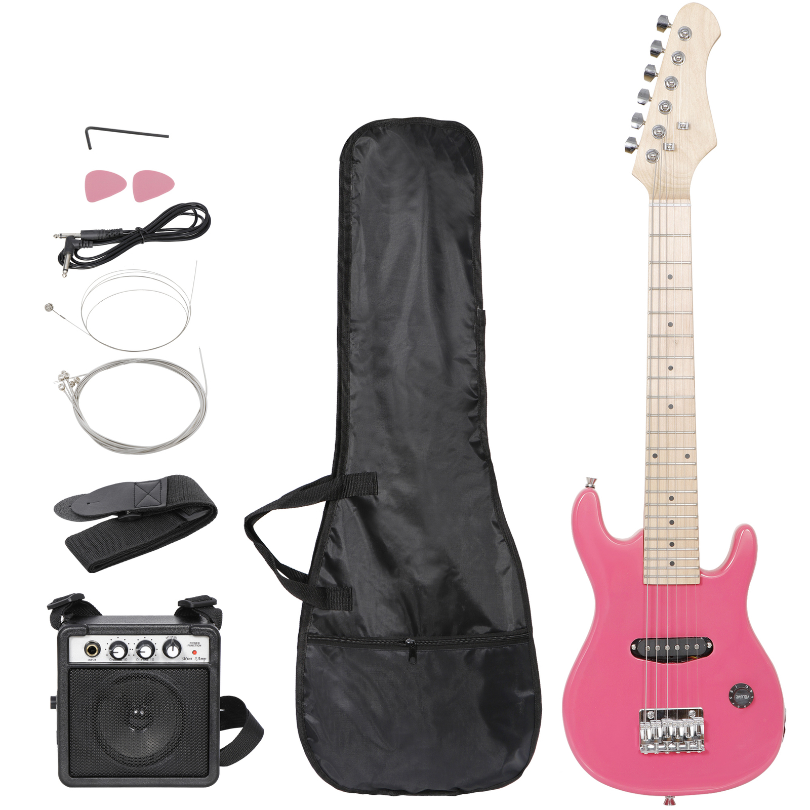 30” children’s Practice electric Guitar 6 String kids Musical Instruments toys