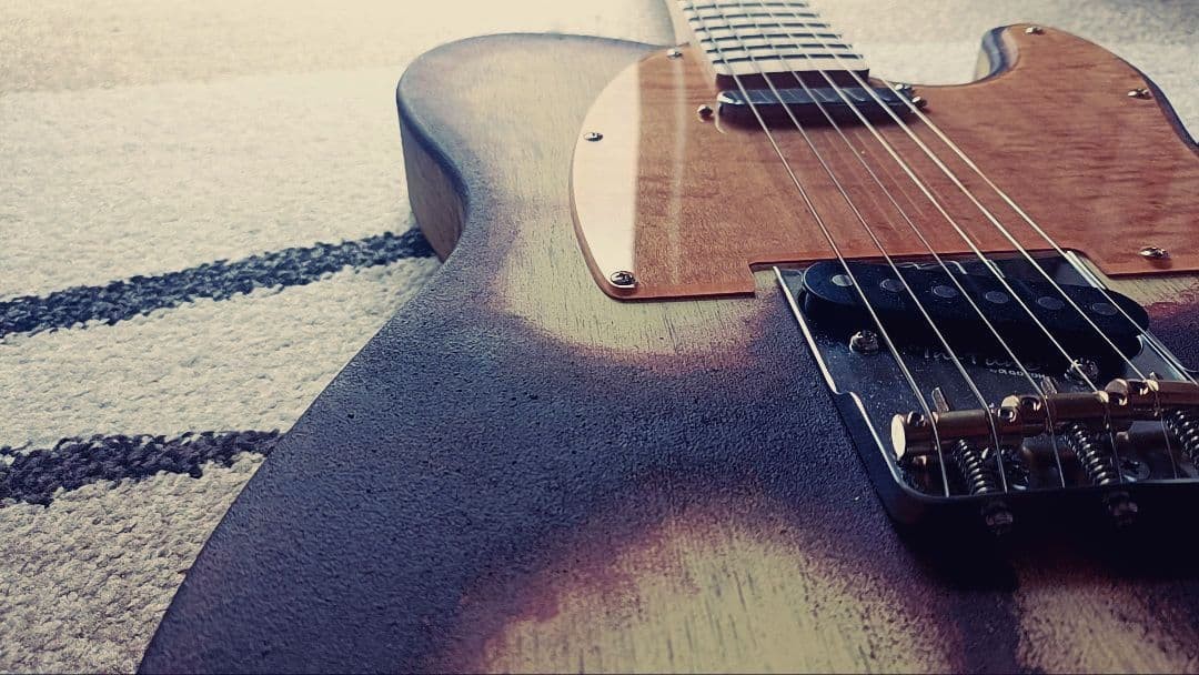 Electric Guitar 38Guitars TL Custom Relic Rust Honey Mustard