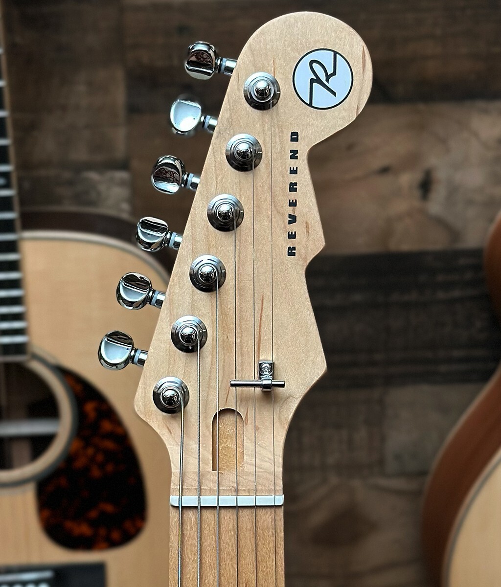 Reverend Charger HB Midnight Black Electric Guitar