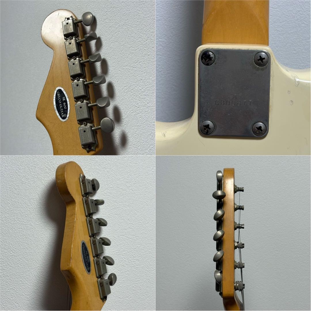 Electric Guitar Greco SE-600 1981 Natural Vintage Made in Japan