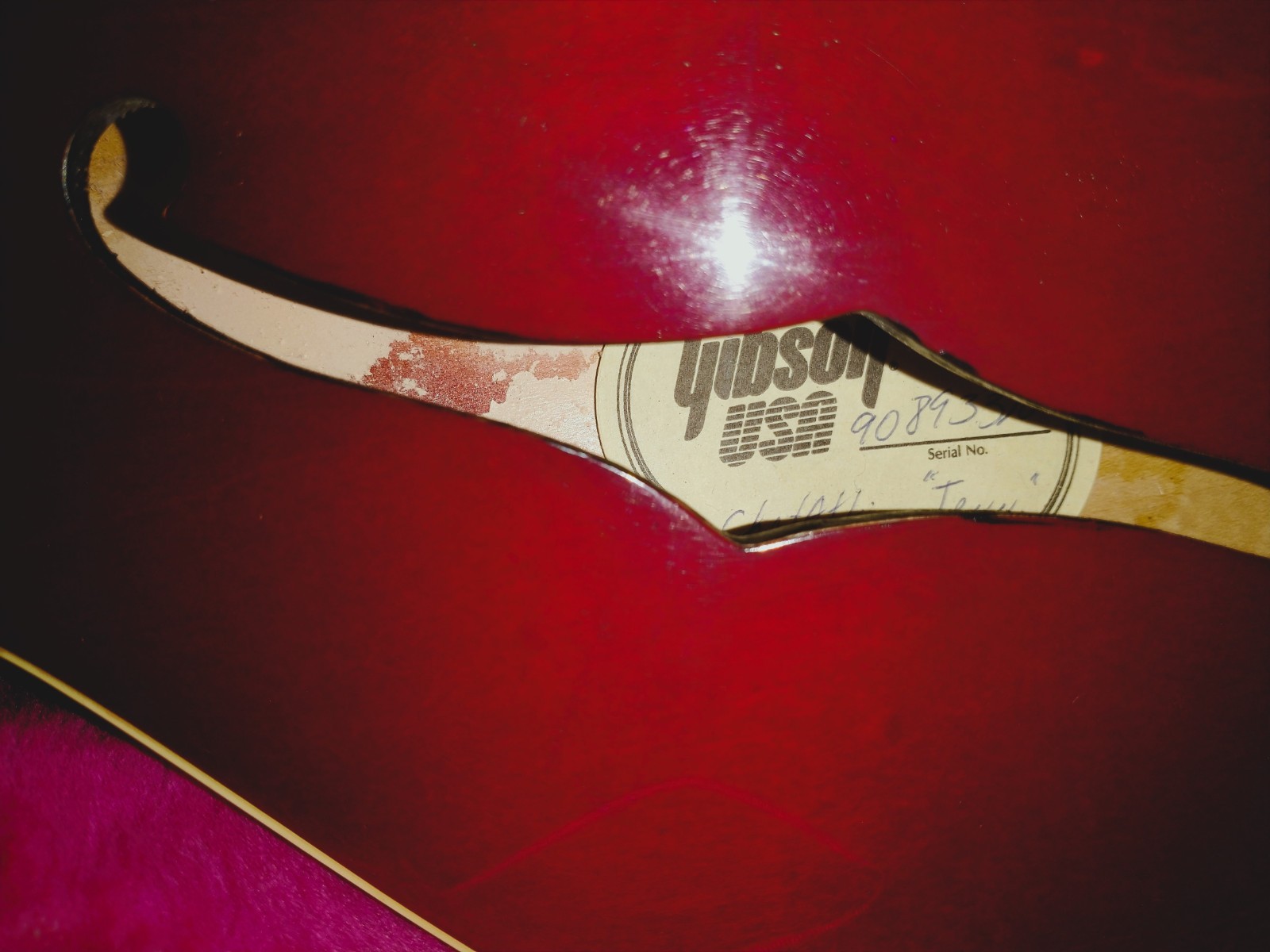 Gibson Chet Atkins Signature Tennessean Semi-Hollow Body – 1993