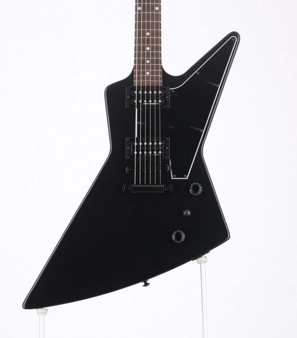 Gibson Explorer B-2 Satin Ebony Electric Guitar Dirty Fingers PU Used 2019