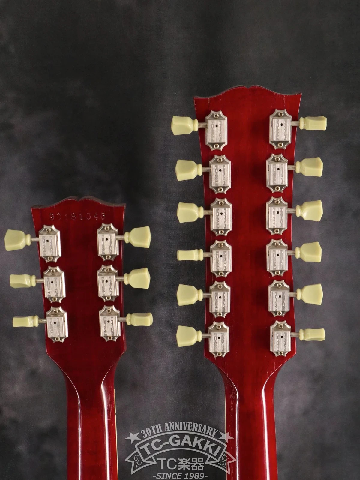 Gibson EDS-1275 Double Neck Heritage Cherry USA 1991 SG Solid Electric Guitar