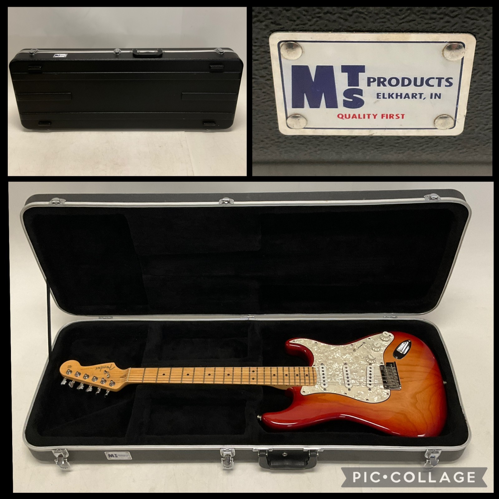 2009 Fender American Standard Stratocaster Electric Guitar Sienna Sunburst USA