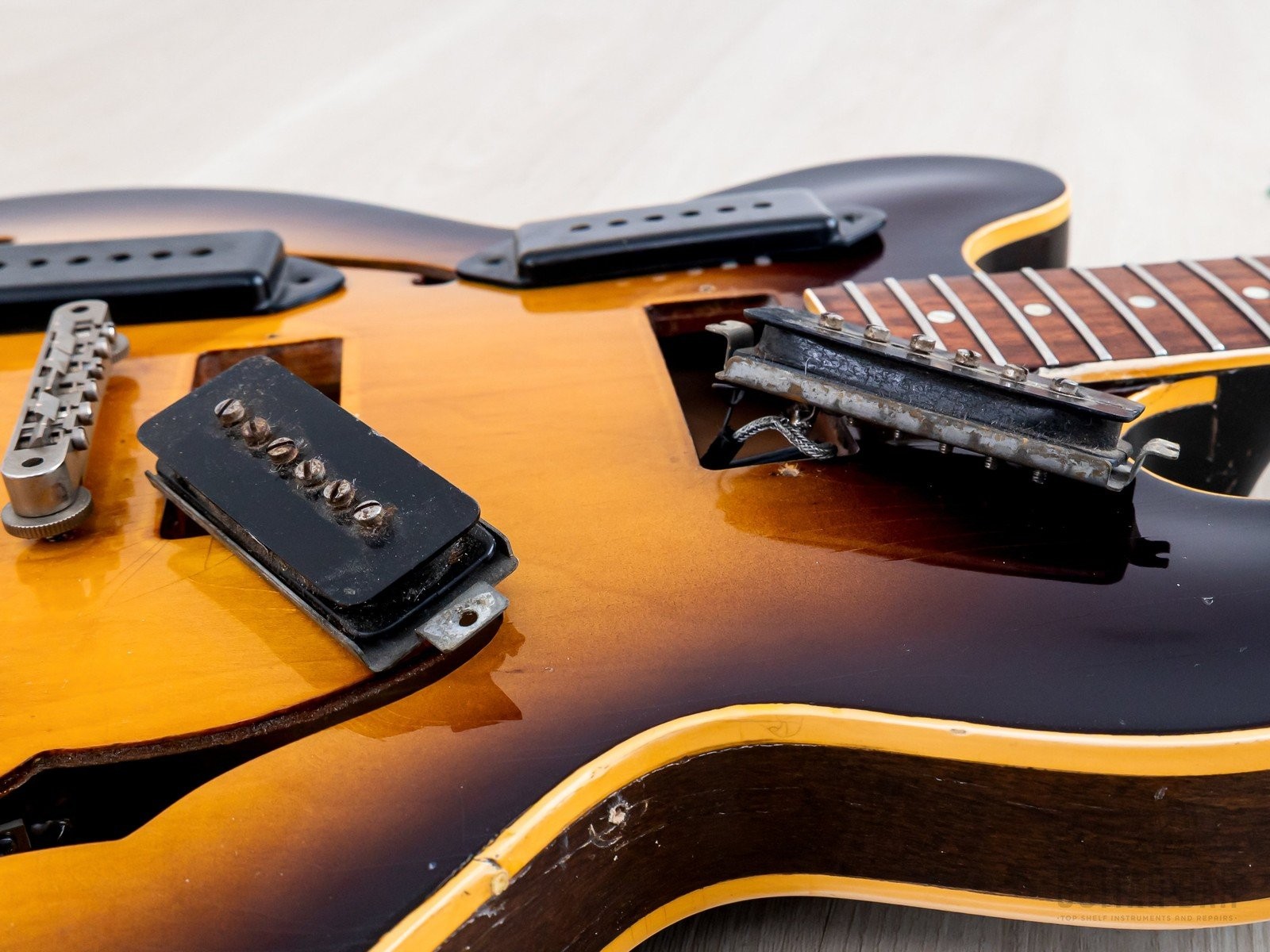 1959 Gibson ES-330 Vintage Hollowbody Guitar Sunburst, One Family Owned w/ Case